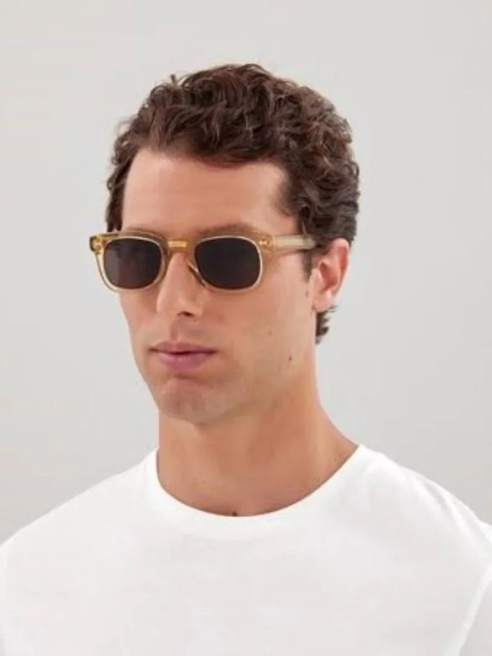 Gucci GG0182S 006 Square Sunglasses - Brown / Grey